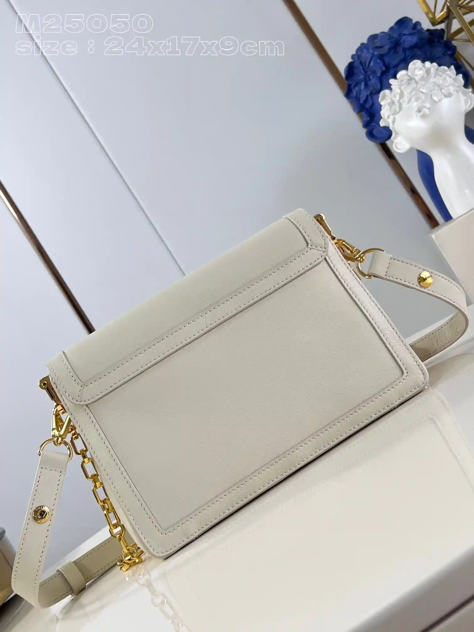 Replica Designer Bags | PRADA CLEO SHOULDER BAG 22 IN BLACK BRUSHED LAMBSKIN WITH CLASP CLOSURE