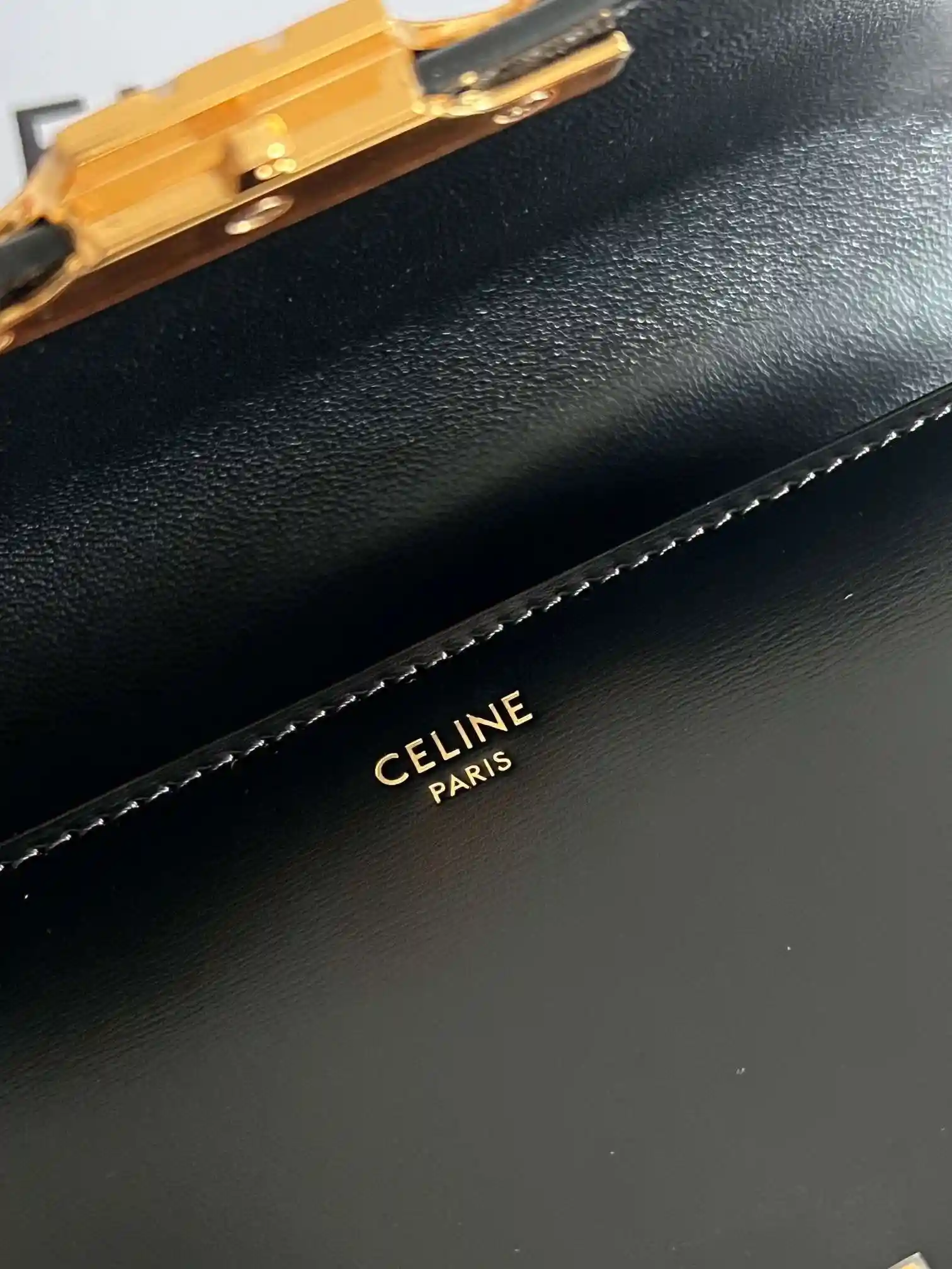 Tui Xach Celine Mini Bag Mau Den Sieu Cap Da Min 19cm 6