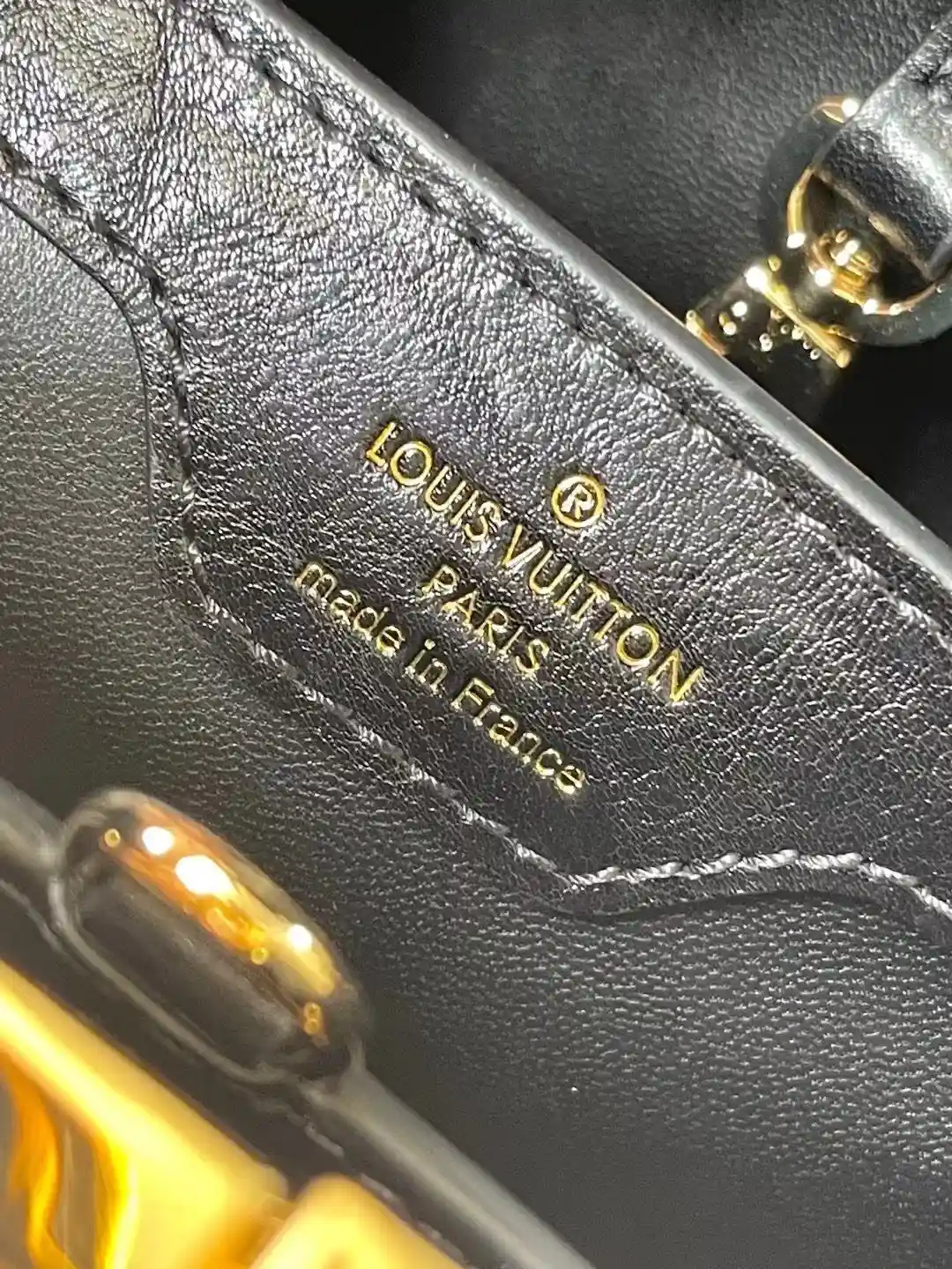 Replica Designer Bags | PRADA CLEO SHOULDER BAG 22 IN BLACK BRUSHED LAMBSKIN WITH CLASP CLOSURE