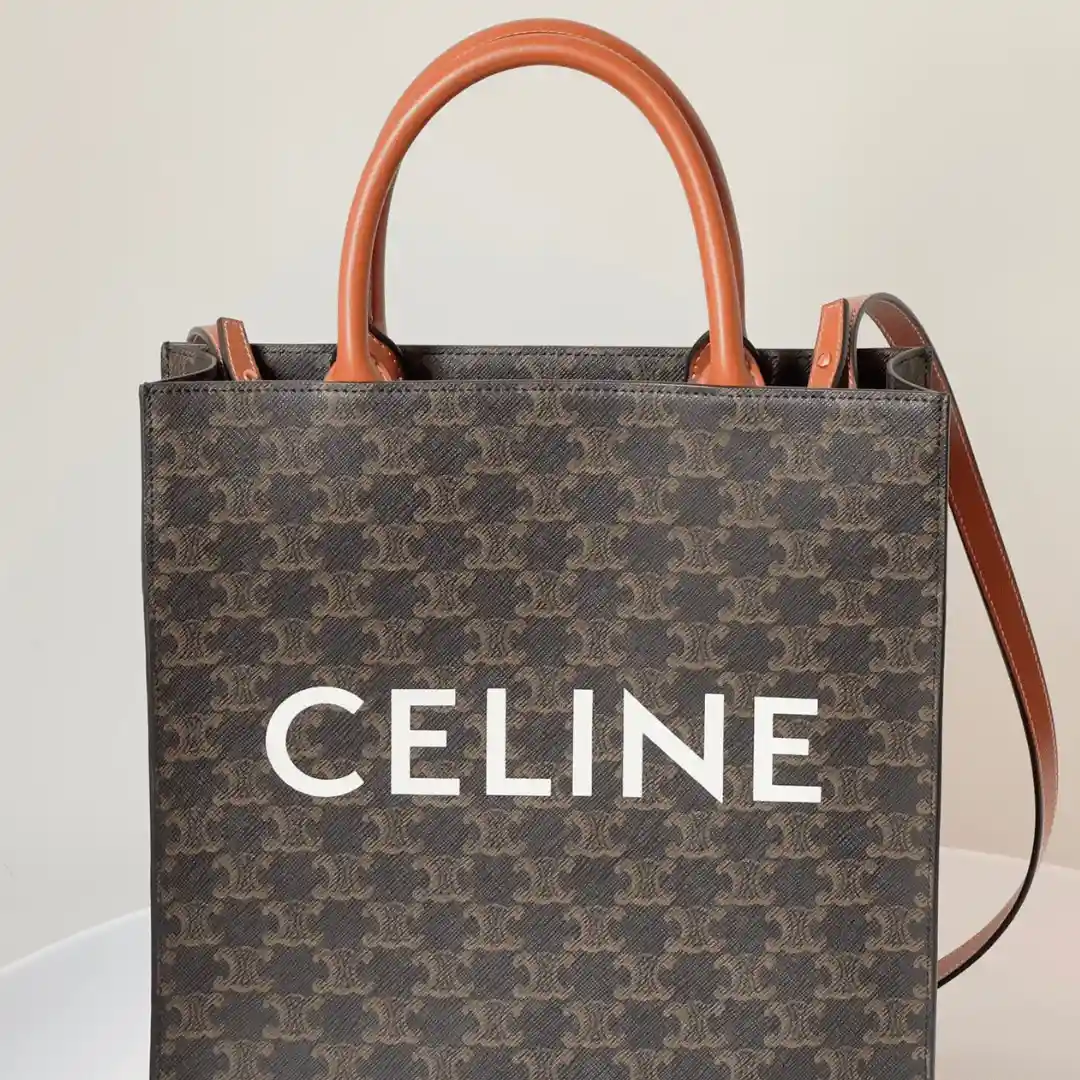 Celine Tote Triomphe Canvas Super Quality Handbag 28x32cm